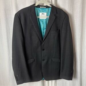 Moods Of Norway Rune Tonning Men’s Blazer Sports Coat Gray Wool 48R